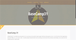 Desktop Screenshot of basecamp31.com